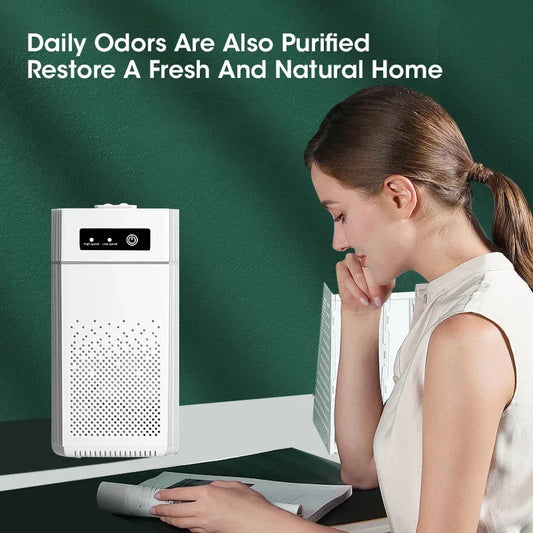 Negative Ion Air Purifier with HEPA Filter